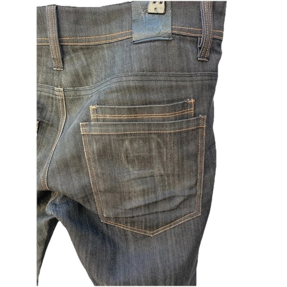 IMKING Straight Leg Denim Jeans 32x32 Grey Regular Fit 5-Pocket, STREETWEAR BLK